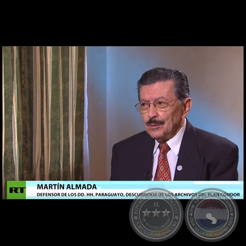 Entrevista con Martín Almada, defensor de los DD. HH. Paraguayo, descubridor de los archivos del Plan Cóndor - Julio 2016